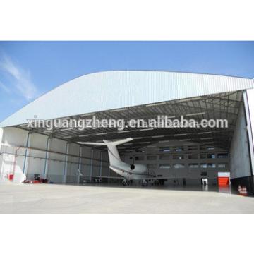 large span steel structure military hangar