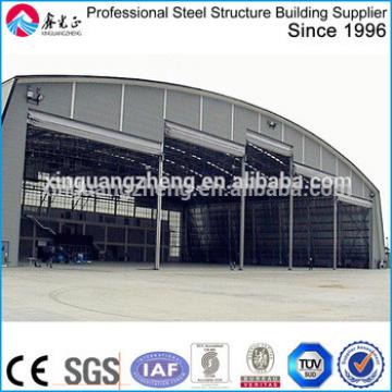 portable frameless steel structure aircraft hangar