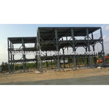 Mezzanine steel structure workshop units with office building