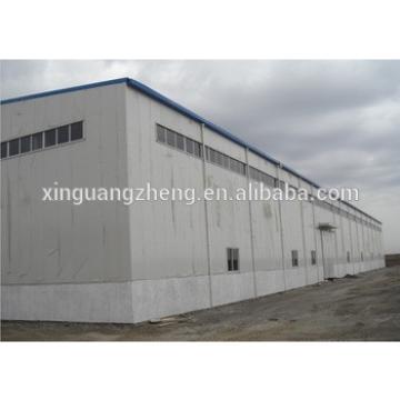 large span prefabricated steel frame barns