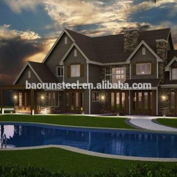 luxury house prefabricated price for beach