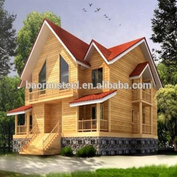 baorun prefabricated used steel villa