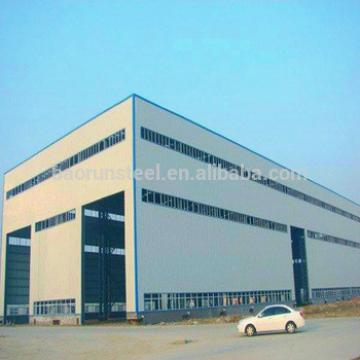 Prefab long span steel structure warehouse