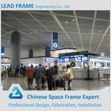 Galvanized steel truss roofing airport terminal