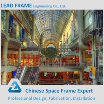 steel construction design prefabricated steel structure shopping mall