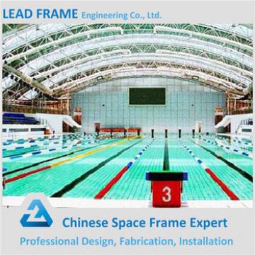 long span space frame structure system swimming pool