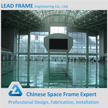 steel space frame prefabricated swimming pool roof