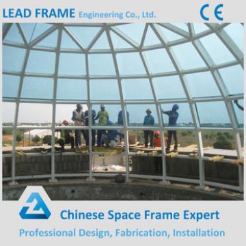 Clear Laminated Tempered Glass Dome Building Roof Skylight