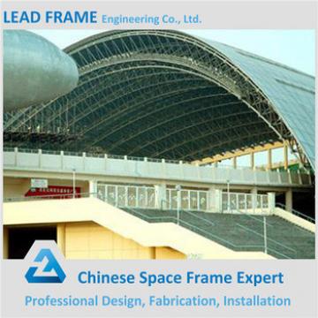 Steel structure space frame swimming pool roof