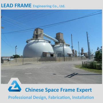 Long span steel dome space frame