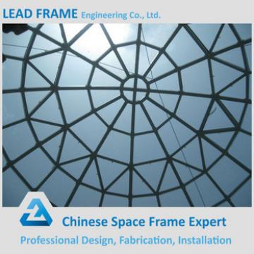 China factory perfect looking designs glass roof dome