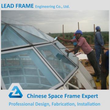 LOW-E Glass Steel Structure Dome Glass Roof