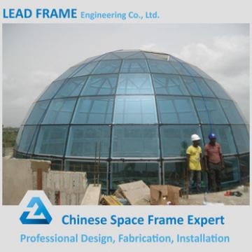 Hot selling prefabricated glass dome cover