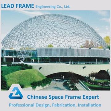 Huge Luxury Steel Space Frame Dome For Aquatic Centers