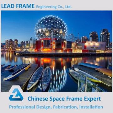 Xuzhou Lead Frame Steel Space Frame Dome For Aquatic Centers
