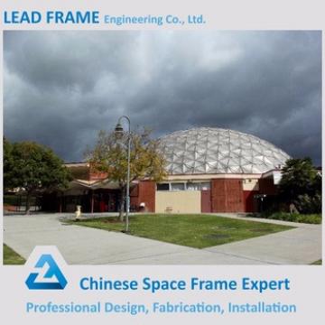 Environmental Steel Space Frame Roofing Dome House