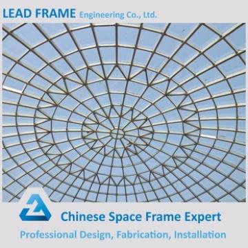 SGS Steel Frame Structure Glass Atrium Roof