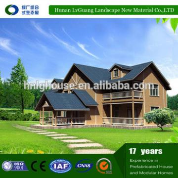 luxury Newest Container china good design two story prefab house