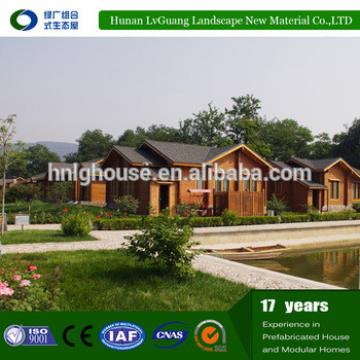 Decorated recycled glass living precast houses for family