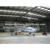 light prefabricated construction steel structure aircraft hangar design