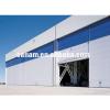 Industrial sliding hangar doors