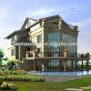 luxury prefab china steel frame house