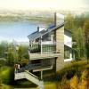 new model green luxurious villa designs #1 small image