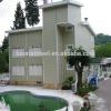 low cost cheap small steel frame house villa for sale