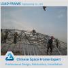 Bule Color Steel Space Frame Long Span Roof Prefabricated Hall