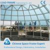 Hot Dip Galvanized Steel Structure Glass Cover Skylight Roofing