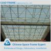 Q345B Steel Frame Structure Glass Atrium Roof