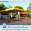 galvanized steel structure space frame for gas station canopy #1 small image