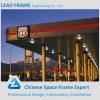 Long span space frame prefab service station