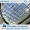 Space Steel Grid Structure Glass Atrium Roof