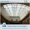 Long span steel structure glass roof for modern building #1 small image