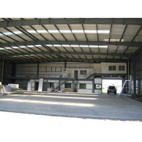 Prefabricated Steel Frame Structure Aircraft Hangar #1 image