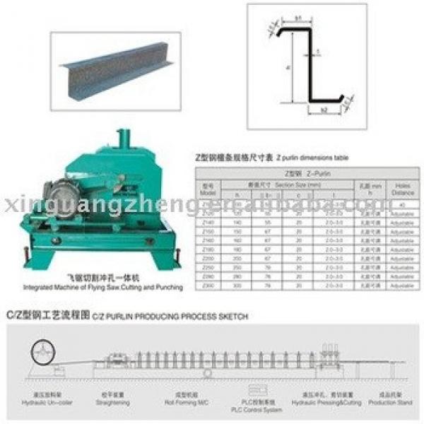 Steel prefab warehouse building project z purlin #1 image