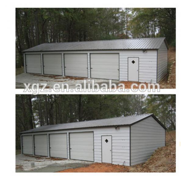 Prefabricated Light Frame Steel Structure Car Garage #1 image