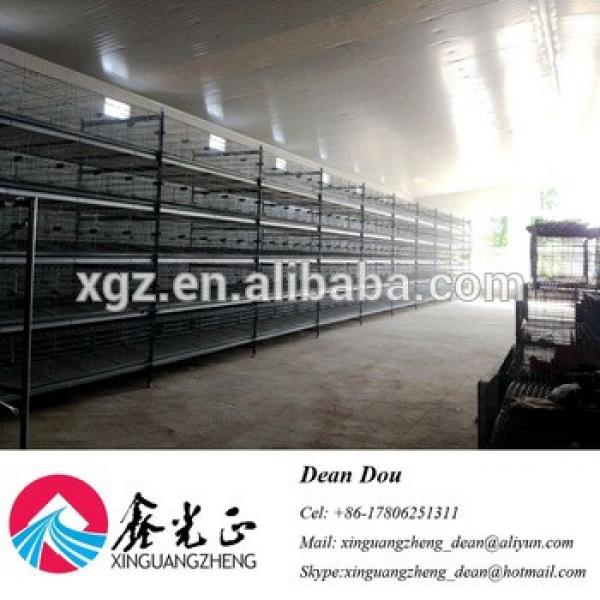 Auto-Control Machine Equipments Steel Structure Poultry Farming House Design China #1 image