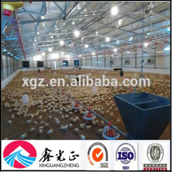 Steel structure farm broiler poultry house shed construction design chicken house #1 image