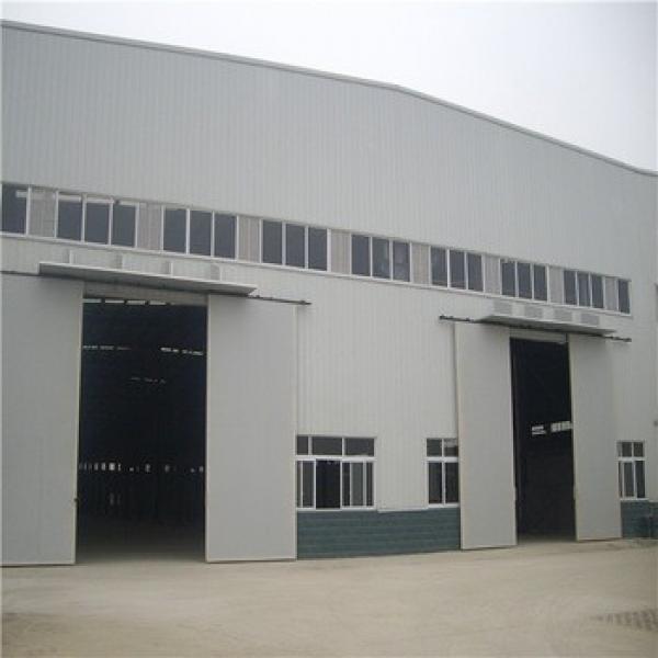 China Prefabricated Long Span Industrial Steel Frame Building #1 image