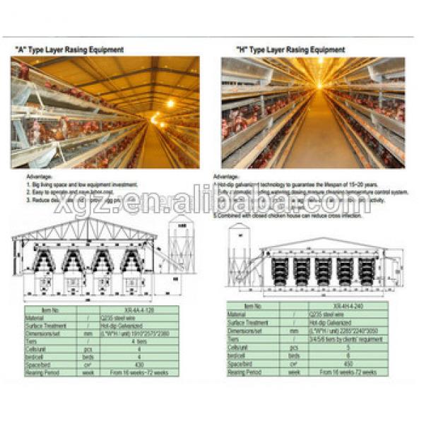 chicken layer cage egg chicken house design for layers #1 image