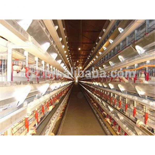 prefab full automatic chicken layer hen house #1 image