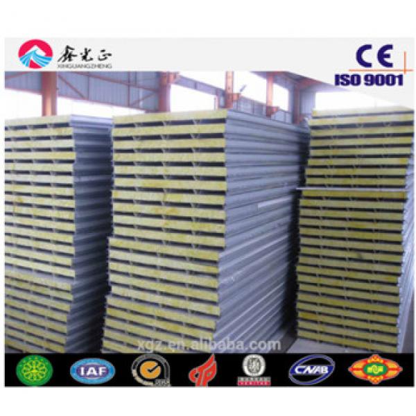 steel structure construction container house EPS PU rockwool sandwich panel #1 image