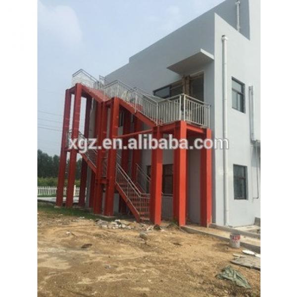 Hot sales Galvanized steel stair for steel structure building #1 image