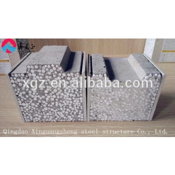 XGZ waterproof eps cement sandwich wall panel #1 image