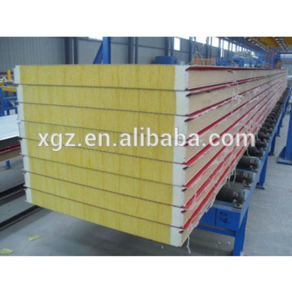 Glasswool sandwich panel for prefabricated house #1 image