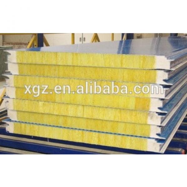 2017 hot sale high quality glasswool sandwich panel #1 image