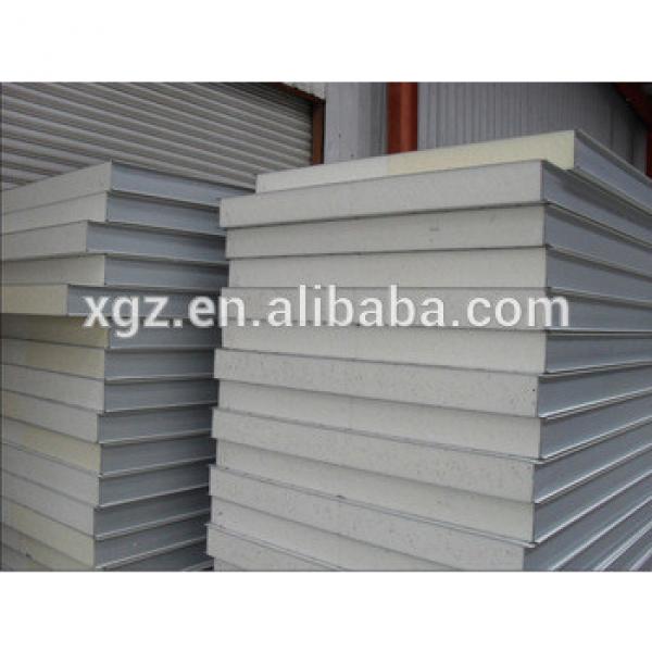 High quality steel PU sandwich panel for roof #1 image