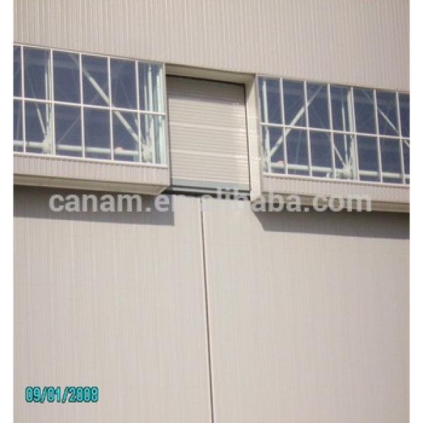 Large span heavy steel structure sliding aircraft hangar door #1 image